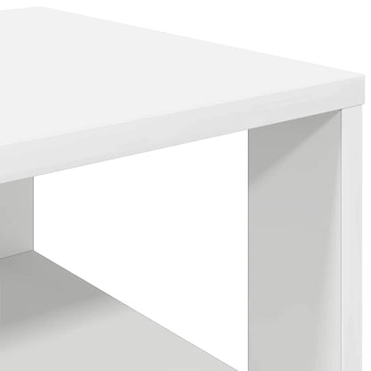 Shoe Rack White 61x32x87.5 cm Engineered Wood