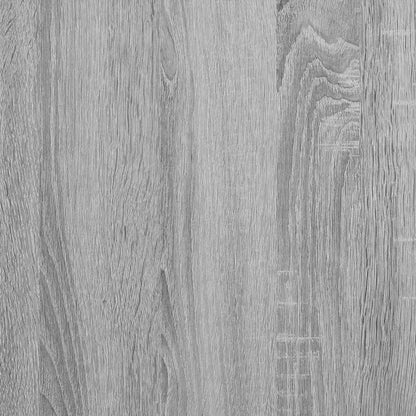 Shoe Rack Grey Sonoma 80x25x81 cm Engineered Wood