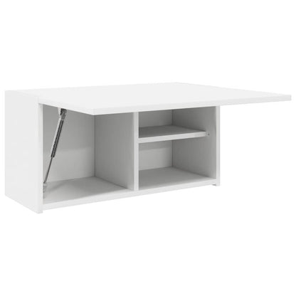 Bathroom Wall Cabinet White 60x25x30 cm Engineered Wood