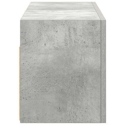 Bathroom Wall Cabinet Concrete Grey 60x25x30 cm Engineered Wood