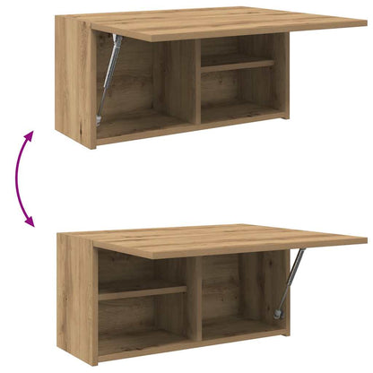 Bathroom Wall Cabinet Artisan Oak 60x25x30 cm Engineered Wood