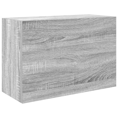 Bathroom Wall Cabinet Grey Sonoma 60x25x40 cm Engineered Wood
