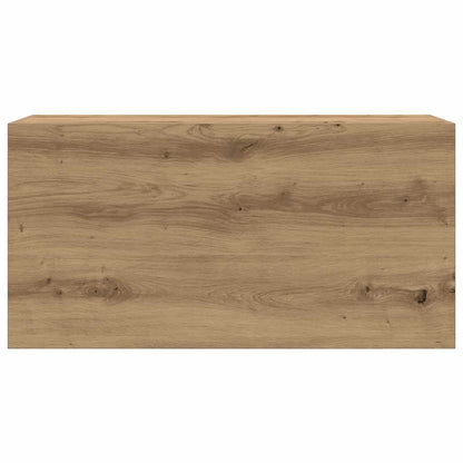 Bathroom Wall Cabinet Artisan Oak 80x25x40 cm Engineered Wood