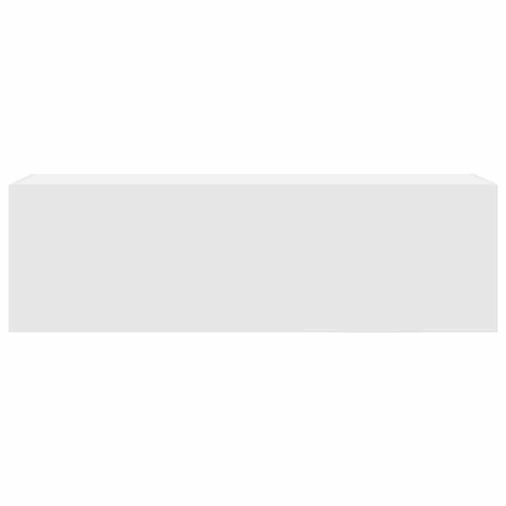 Bathroom Wall Cabinet White 100x25x30 cm Engineered Wood