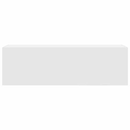 Bathroom Wall Cabinet White 100x25x30 cm Engineered Wood