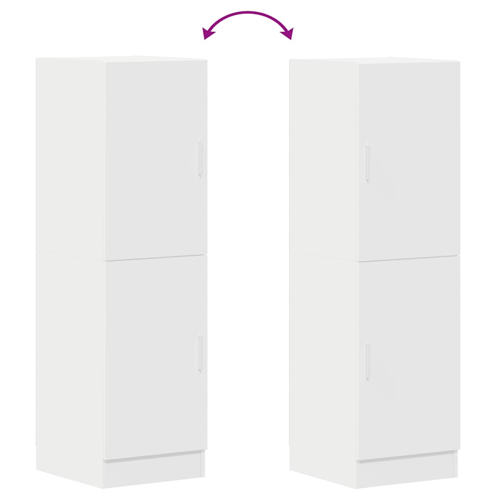 Kitchen Cabinet White 38x41.5x131.5 cm Engineered Wood