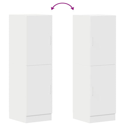 Kitchen Cabinet White 38x41.5x131.5 cm Engineered Wood