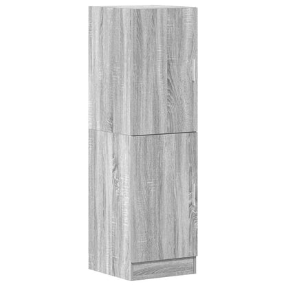 Kitchen Cabinet Grey Sonoma 38x41.5x131.5 cm Engineered Wood