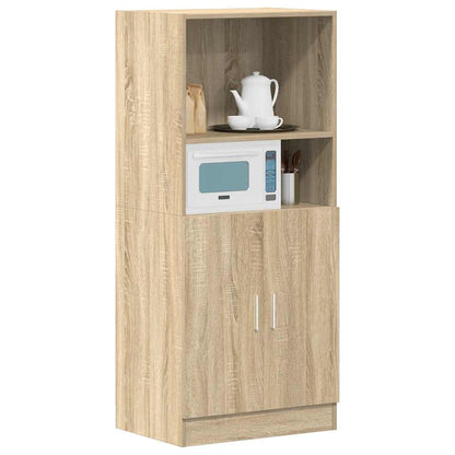 Kitchen Cabinet Sonoma Oak 57x41.5x131.5 cm Engineered Wood
