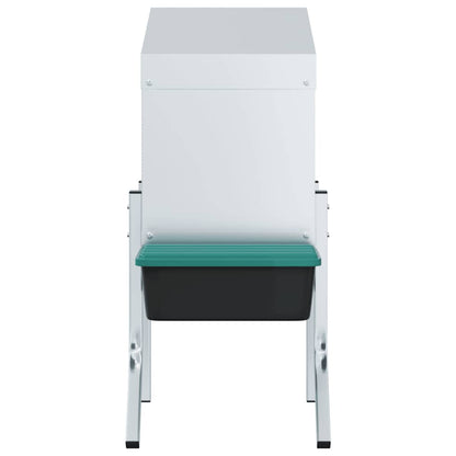 Chicken Nesting Box 1 Compartment with Legs Galvanised Steel