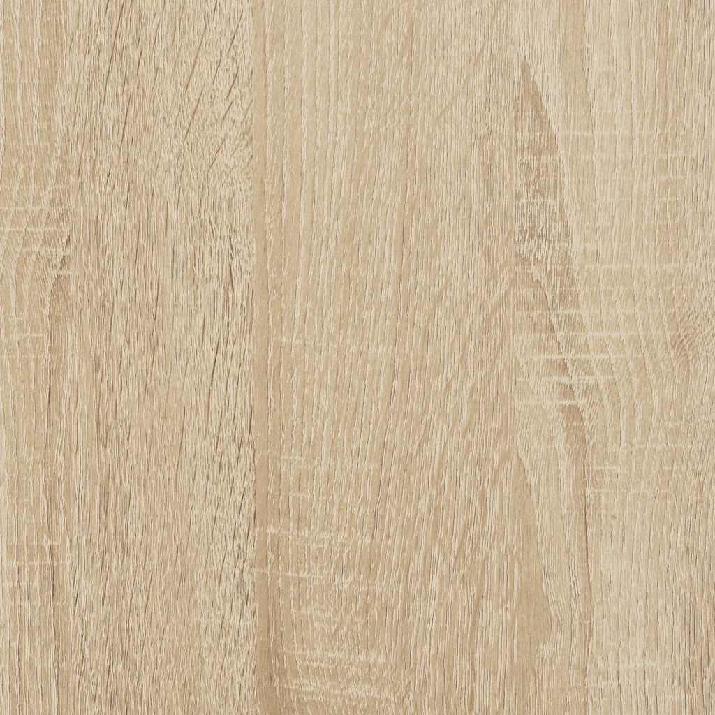 Reception Desk Sonoma Oak 100x50x103.5 cm Engineered Wood