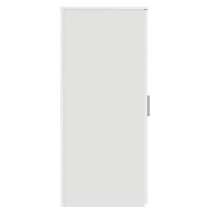 Storage Cabinet White 40x45x103.5 cm Engineered Wood
