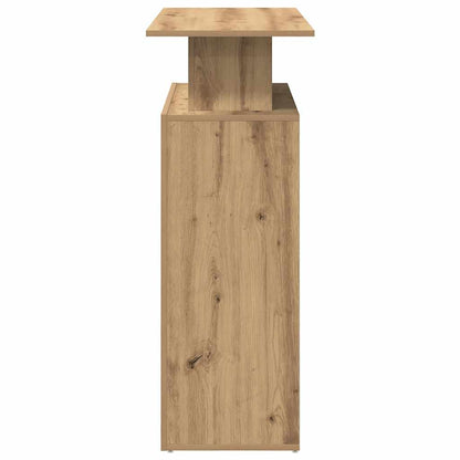 Reception Desk Artisan Oak 100x40x104 cm Engineered Wood