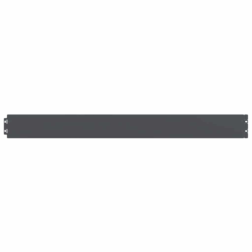 Lawn Edgings 10 pcs Anthracite 10x103 cm Cold-rolled Steel