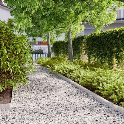 Lawn Edgings 10 pcs 10x103 cm Stainless Steel