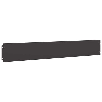 Lawn Edgings 50 pcs Black 15x103 cm Cold-rolled Steel