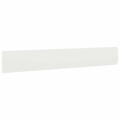 Lawn Edgings 50 pcs White 15x103 cm Cold-rolled Steel