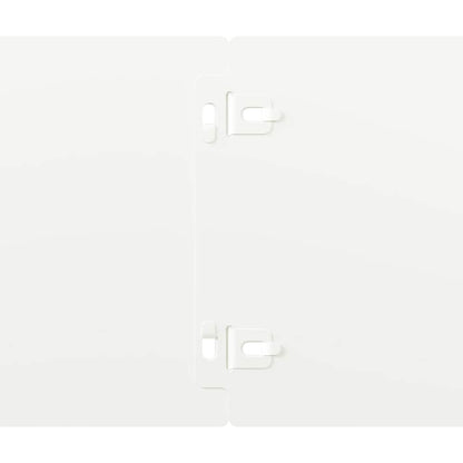 Lawn Edgings 50 pcs White 15x103 cm Cold-rolled Steel