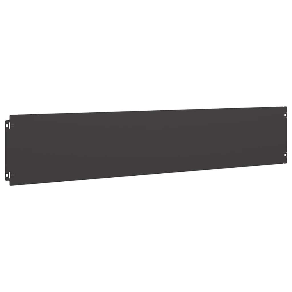 Lawn Edgings 10 pcs Black 20x103 cm Cold-rolled Steel