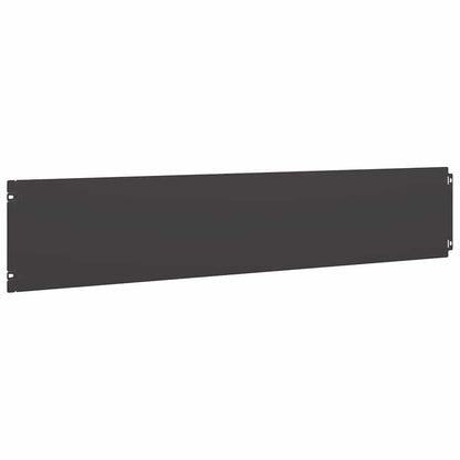 Lawn Edgings 10 pcs Black 20x103 cm Cold-rolled Steel