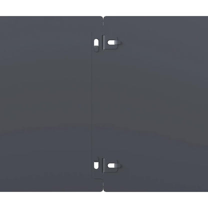 Lawn Edgings 10 pcs Anthracite 20x103 cm Cold-rolled Steel