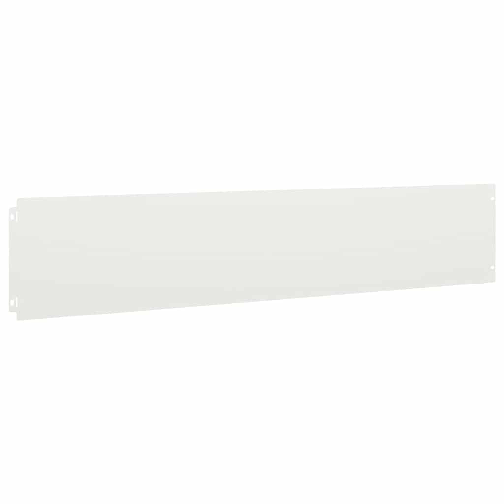 Lawn Edgings 30 pcs White 20x103 cm Cold-rolled Steel
