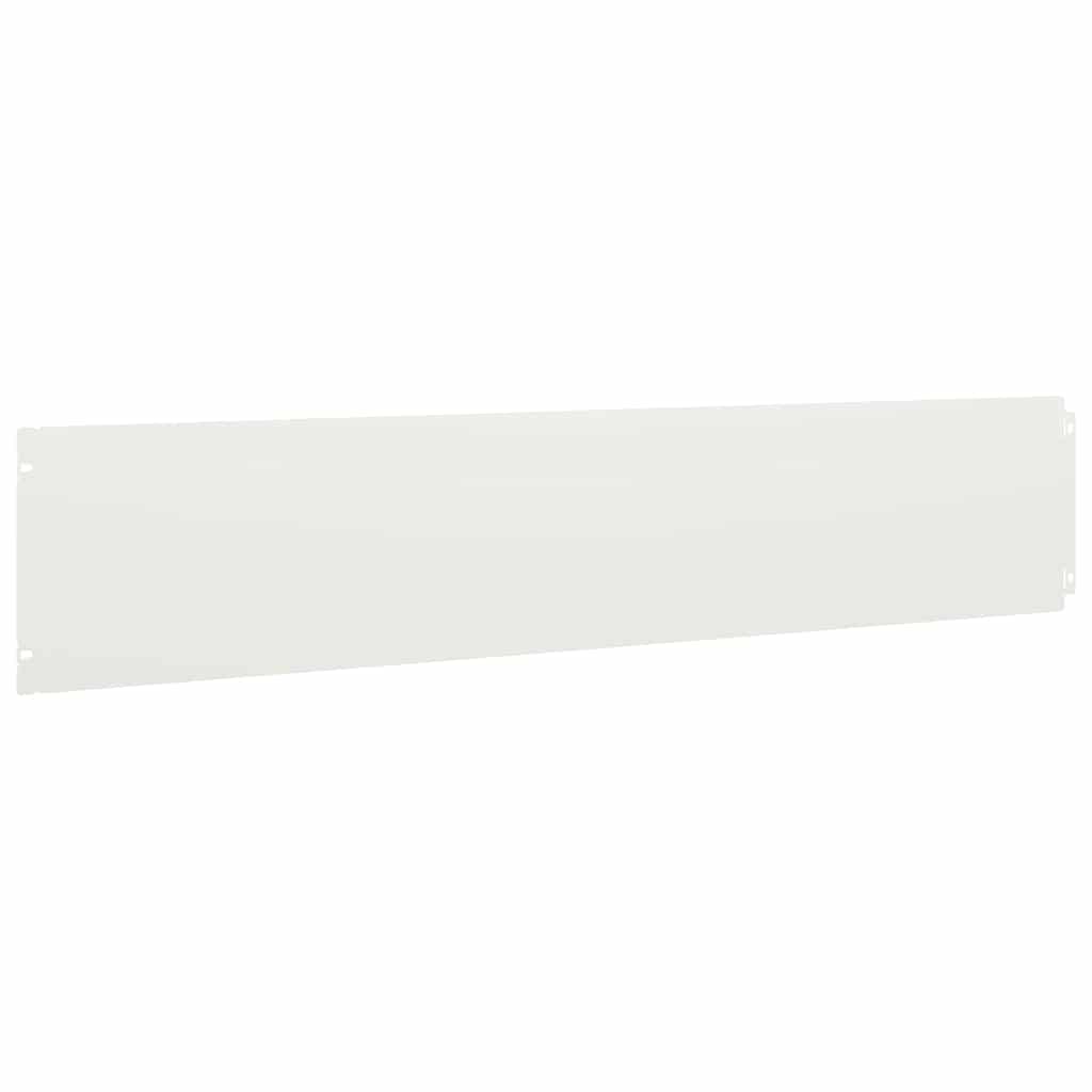 Lawn Edgings 30 pcs White 20x103 cm Cold-rolled Steel