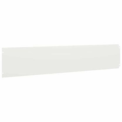 Lawn Edgings 30 pcs White 20x103 cm Cold-rolled Steel