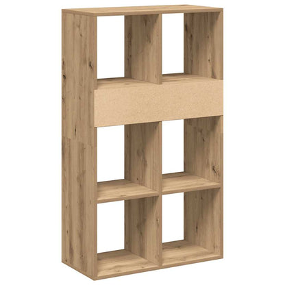 Book Cabinet Artisan Oak 66x31x112 cm Engineered Wood