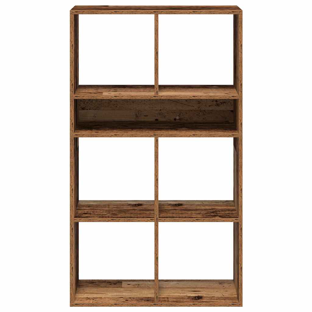 Book Cabinet Old Wood 66x31x112 cm Engineered Wood