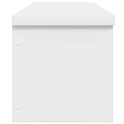 Kitchen Rack Stackable White 60x15x16 cm Engineered Wood