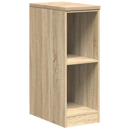 Garage Storage Cabinet Sonoma Oak 30x51x85 cm Solid Wood Pine