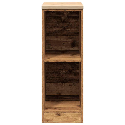 Garage Storage Cabinet Old Wood 30x51x85 cm Solid Wood Pine