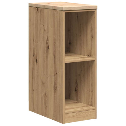 Garage Storage Cabinet Artisan Oak 30x51x85 cm Solid Wood Pine
