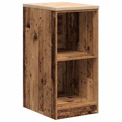 Garage Storage Cabinet Old Wood 40x51x85 cm Solid Wood Pine