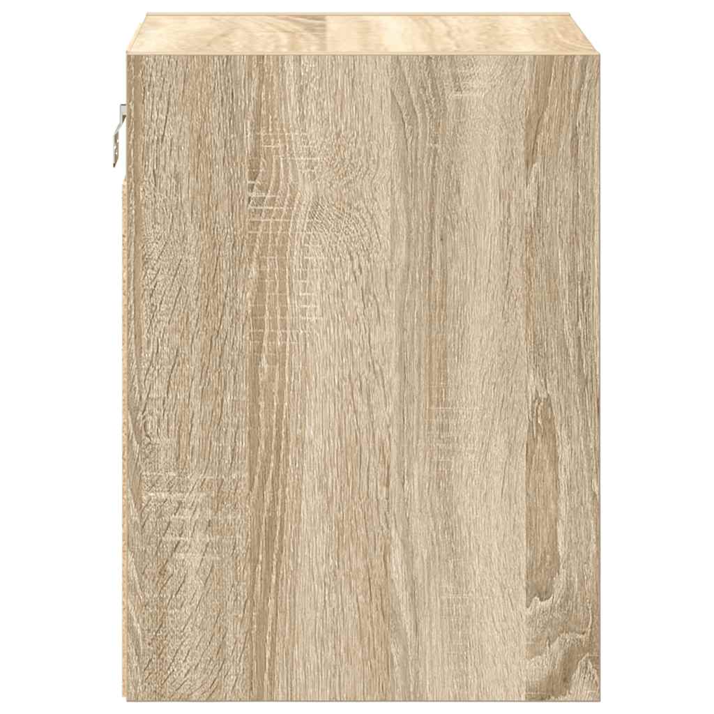 Garage Wall Cabinets 2 pcs Sonoma Oak Engineered Wood