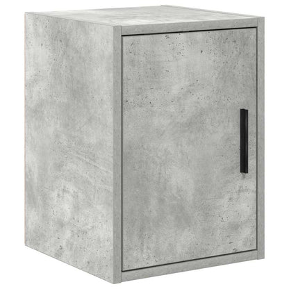 Garage Wall Cabinet Concrete Grey Engineered Wood