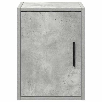 Garage Wall Cabinet Concrete Grey Engineered Wood