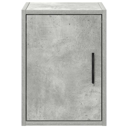 Garage Wall Cabinets 2 pcs Concrete Grey Engineered Wood