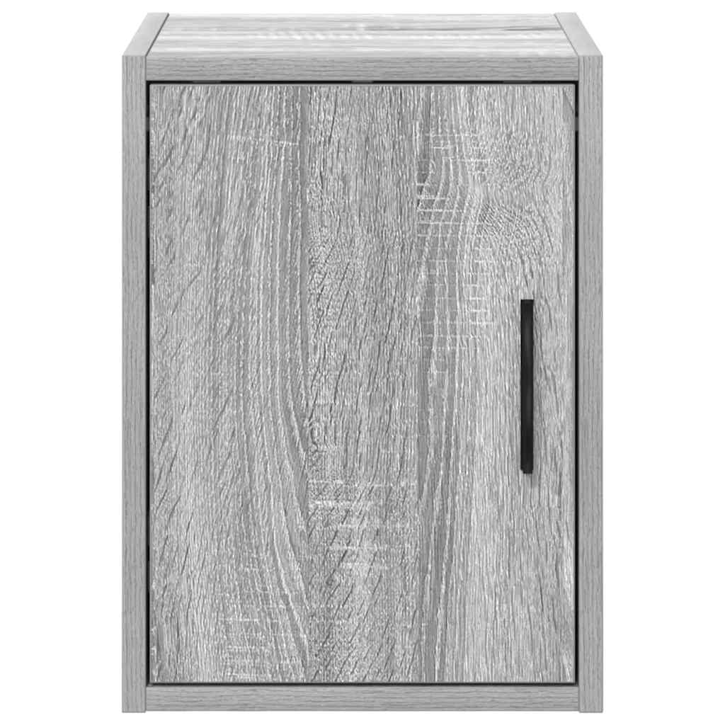 Garage Wall Cabinet Grey Sonoma Engineered Wood