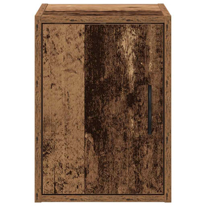 Garage Wall Cabinets 2 pcs Old Wood Engineered Wood