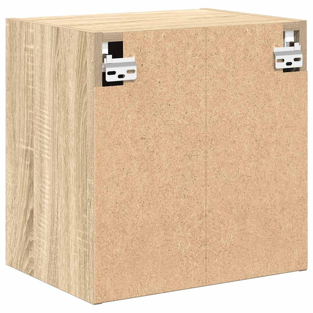 Garage Wall Cabinets 2 pcs Sonoma Oak Engineered Wood