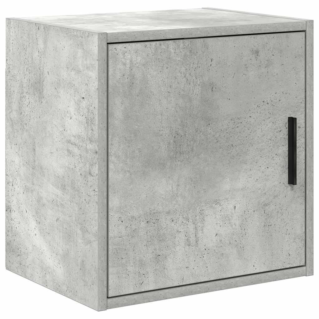 Garage Wall Cabinet Concrete Grey Engineered Wood