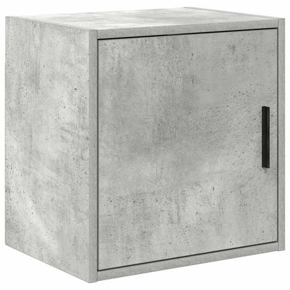 Garage Wall Cabinet Concrete Grey Engineered Wood