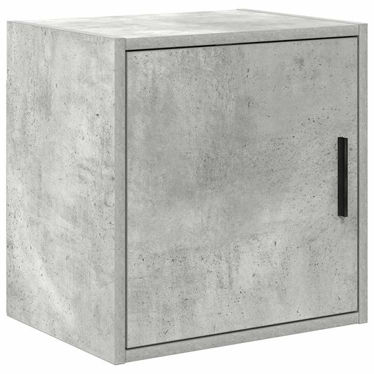 Garage Wall Cabinet Concrete Grey Engineered Wood