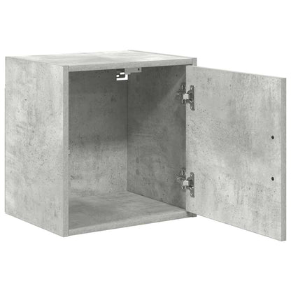 Garage Wall Cabinet Concrete Grey Engineered Wood