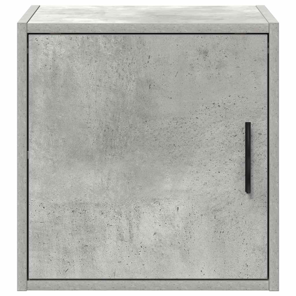 Garage Wall Cabinet Concrete Grey Engineered Wood