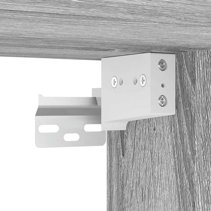 Garage Wall Cabinet Grey Sonoma Engineered Wood