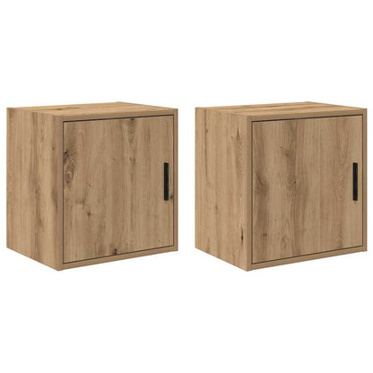 Garage Wall Cabinets 2 pcs Artisan Oak Engineered Wood
