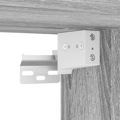 Garage Wall Cabinets 2 pcs Grey Sonoma Engineered Wood